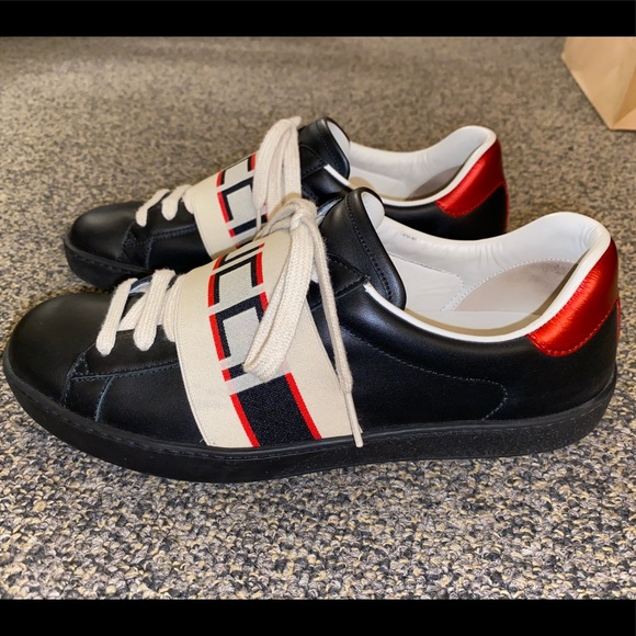 Gucci Ace Stripe Sneakers - size 7 US Men - Picture 3 of 7